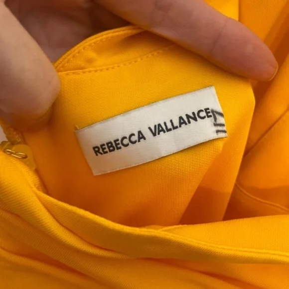 REBECCA VALLANCE Phoenix Gown in Marigold size 8 $1,075 - Picture 12 of 15